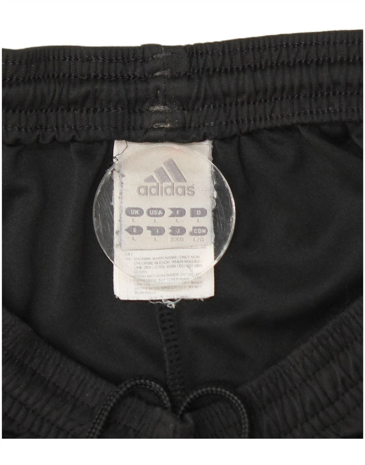 Ανδρικό αθλητικό σορτς Adidas μεγάλο μαύρο πολυεστέρα