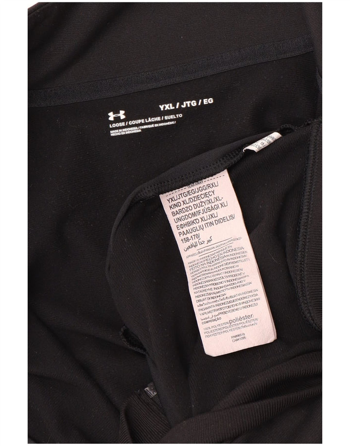 Under Armour Boys αθλητική φόρμα Top Jacket 13-14 Years XL Black Polyester