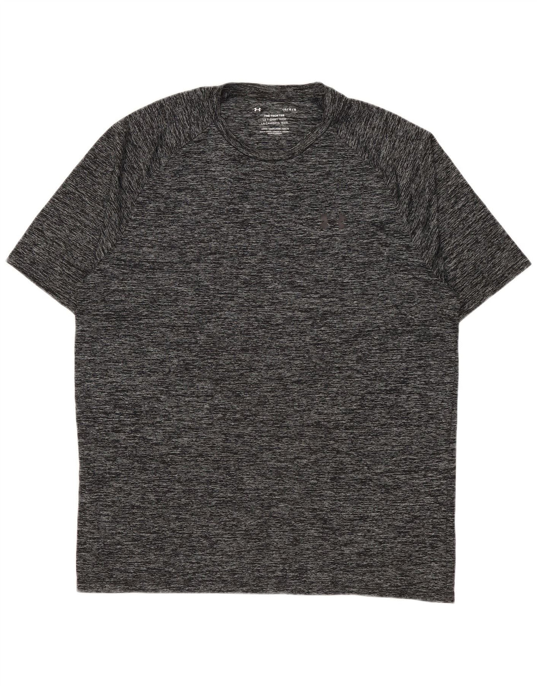 Ανδρικό T-Shirt UNDER Armour Top Large Grey Flecked