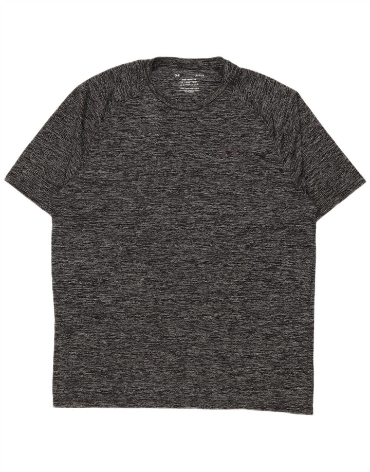 Ανδρικό T-Shirt UNDER Armour Top Large Grey Flecked