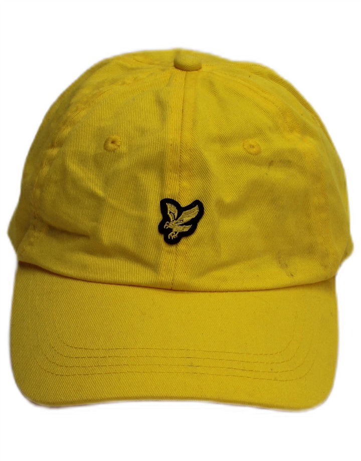 LYLE & SCOTT Ανδρικό γραφικό καπέλο μπέιζμπολ One Size Yellow Cotton Classic