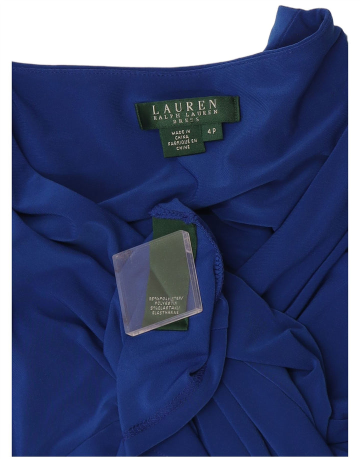 Γυναικείο αμάνικο φόρεμα Ralph Lauren US 4 Small Blue Polyester