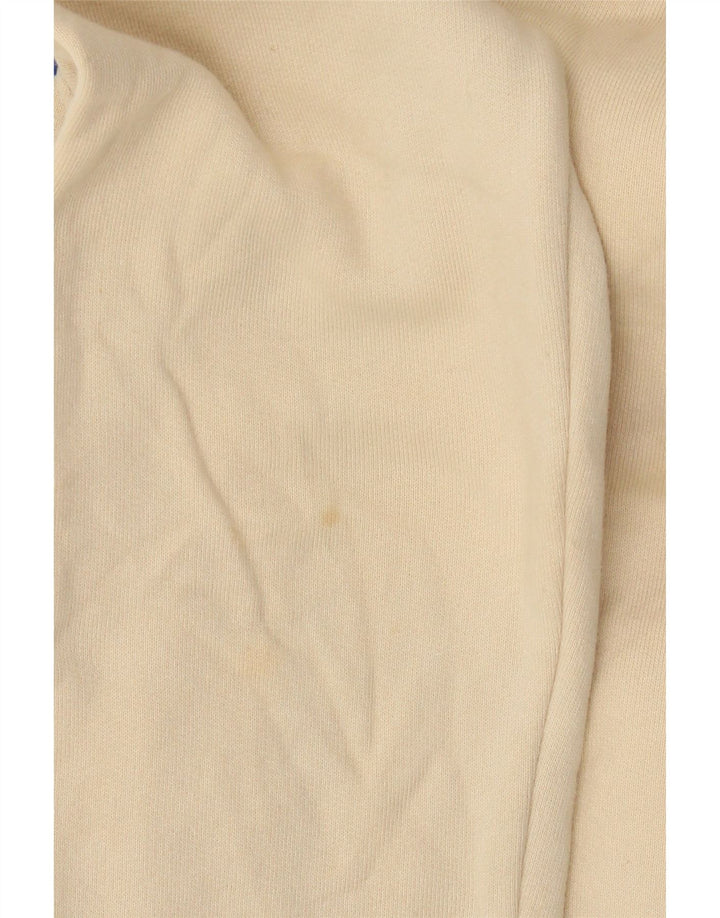 Γυναικεία αθλητική φόρμα γραφικών Asics Top Jacket UK 10 Small Beige Cotton