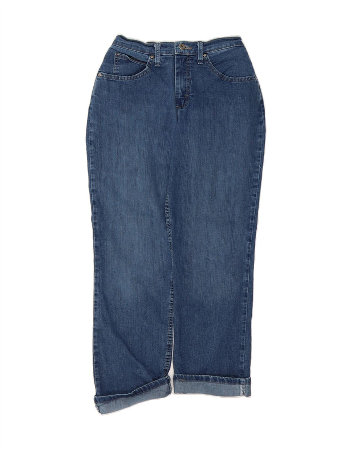 LEE Womens Classic Fit Cropped Jeans US 8 Medium W30 L25 Blue Cotton Vintage Lee and Second-Hand Lee from Messina Hembry 