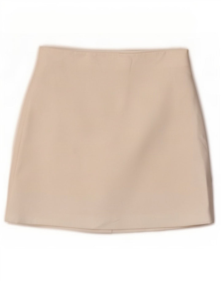 Zara Γυναικεία Μίνι Φούστα XS W24 Λευκή