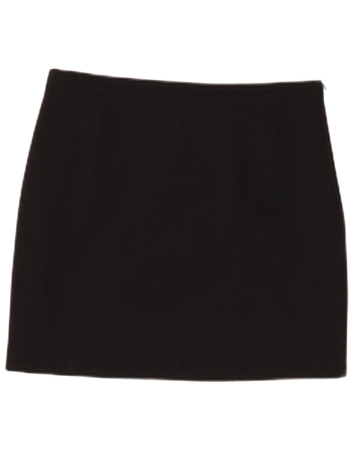 Pinko Γυναικεία Μίνι Φούστα UK 12 Medium W30 Μαύρο Πολυεστέρας