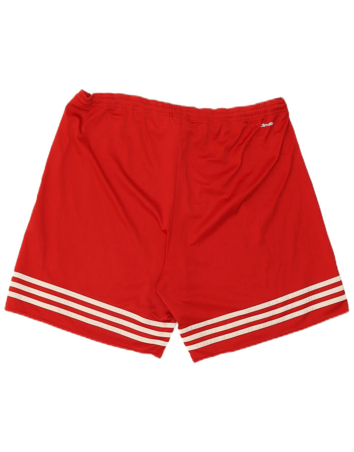 Ανδρικό αθλητικό σορτς Adidas Climalite XL Red Polyester