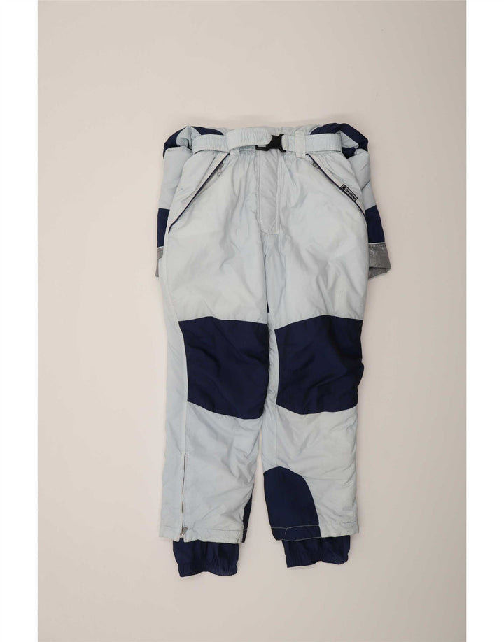 Invicta Boys Hooded Ski Jumpsuit 13-14 Years Blue Colorblock Polyamide
