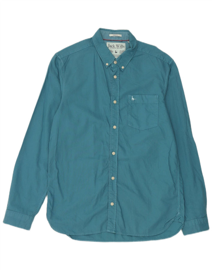 Ανδρικό πουκάμισο Jack Wills Slim Fit Medium Blue