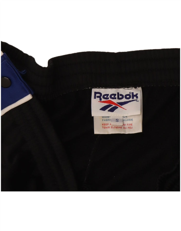 Ανδρική αθλητική φόρμα Reebok Παντελόνι Small Black Colourblock Polyester