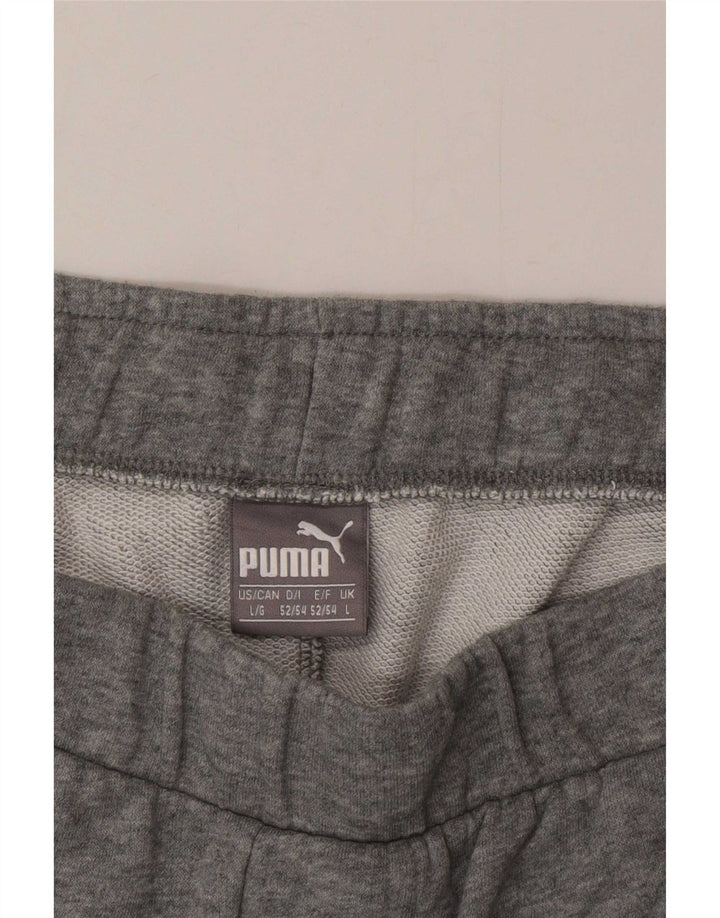 Ανδρικό γραφικό αθλητικό σορτς Puma με μεγάλο γκρι φλεκ