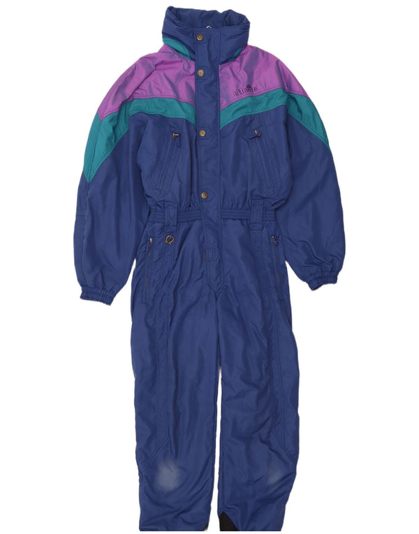 Ανδρική φόρμα σκι με κουκούλα Ellesse IT 52 Large Navy Blue Colourblock