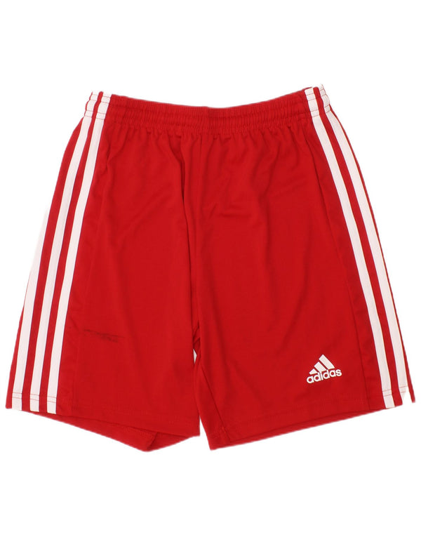 Adidas Boys Aeroready Sport σορτς 11-12 ετών κόκκινο πολυεστέρα