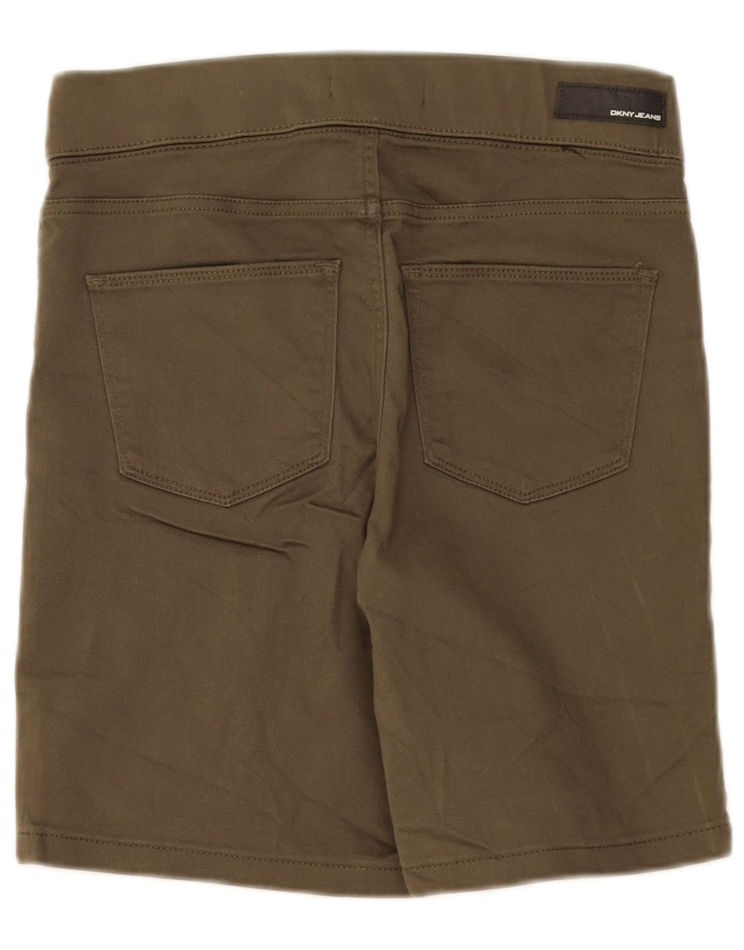 Dkny Γυναικείο Casual Σορτς Μικρό W27 Χακί Βαμβακερό