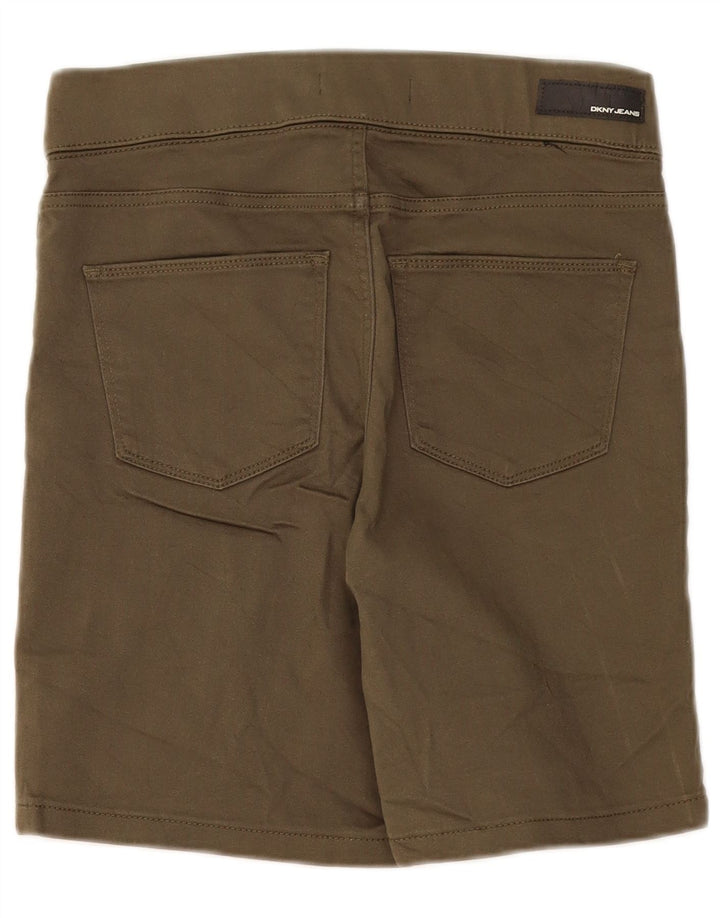 Dkny Γυναικείο Casual Σορτς Μικρό W27 Χακί Βαμβακερό