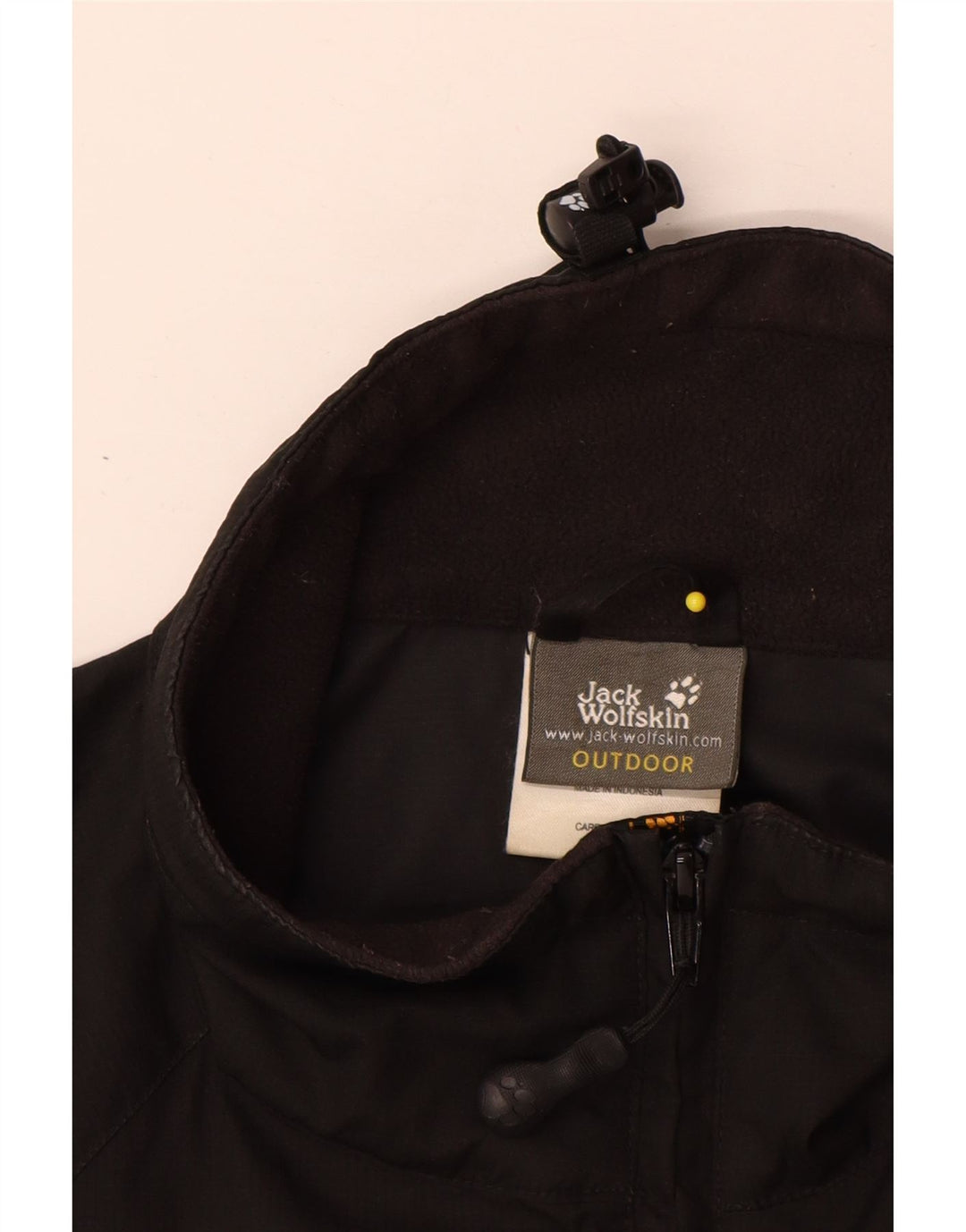 Jack Wolfskin Ανδρικό Windbreaker Jacket UK 38 Medium Black Polyester