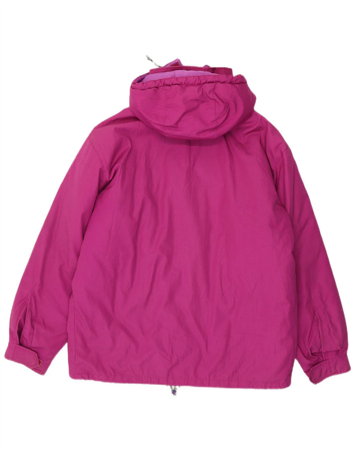 Ανδρικό μπουφάν με κουκούλα Fila UK 42 XL Pink Polyester