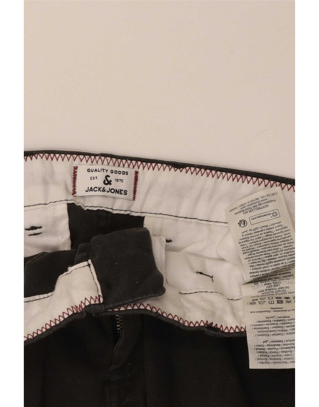 Jack & Jones Ανδρικό σορτς Chino Medium W34 Γκρι βαμβακερό