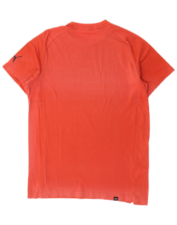 Ανδρικό γραφικό μπλουζάκι Puma Top μεγάλο κόκκινο