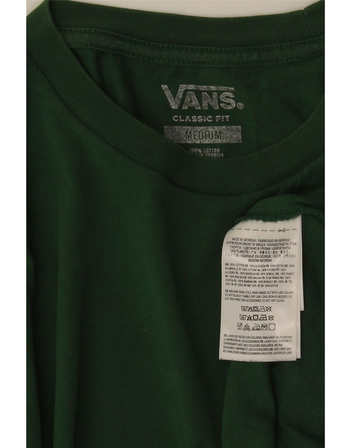 Ανδρικό μπλουζάκι VANS Classic Fit Top Μεσαίο πράσινο βαμβακερό