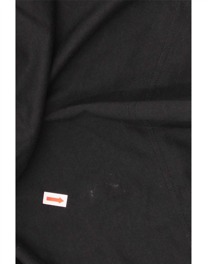Ανδρικό γραφικό μπλουζάκι Nike, μακρυμάνικο μεγάλο μαύρο