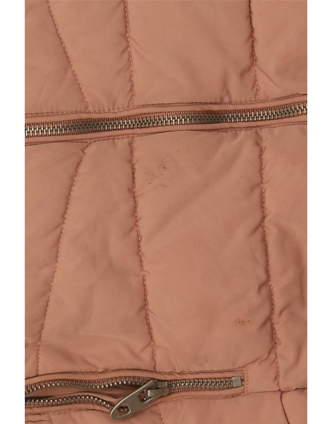 Zara Γυναικείο μπουφάν UK 12 Medium Pink Polyester