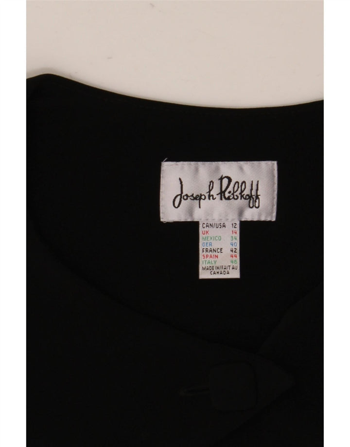 Joseph Ribkoff Γυναικείο Bolero Top UK 14 Large Black