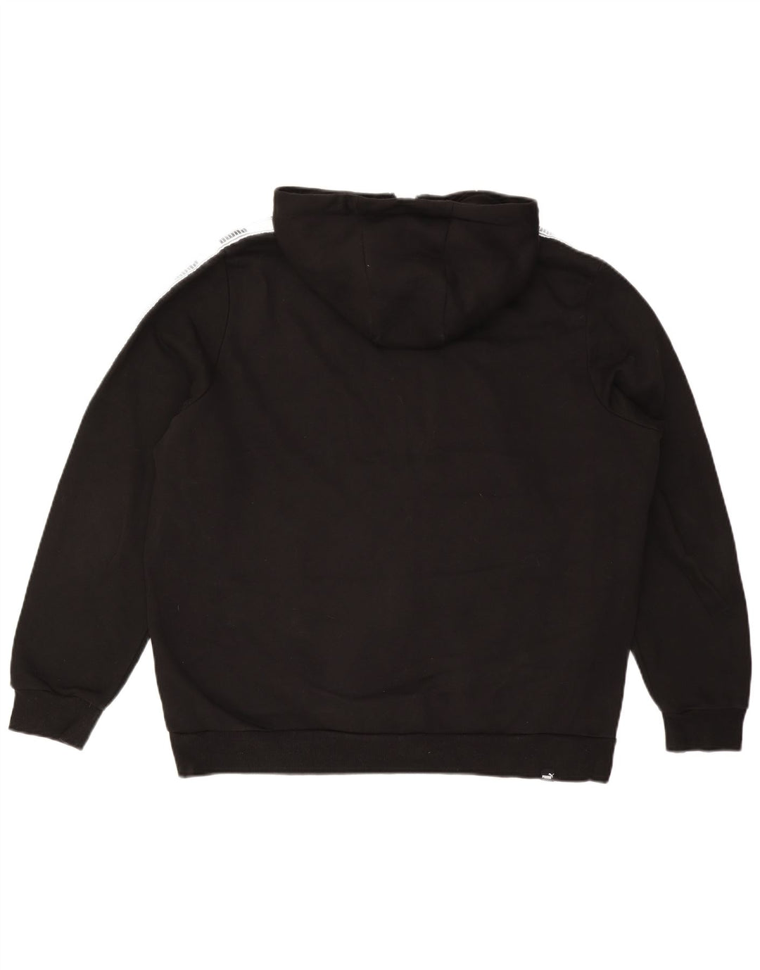 Ανδρικό πουλόβερ με κουκούλα με φερμουάρ PUMA XL Μαύρο, βαμβακερό