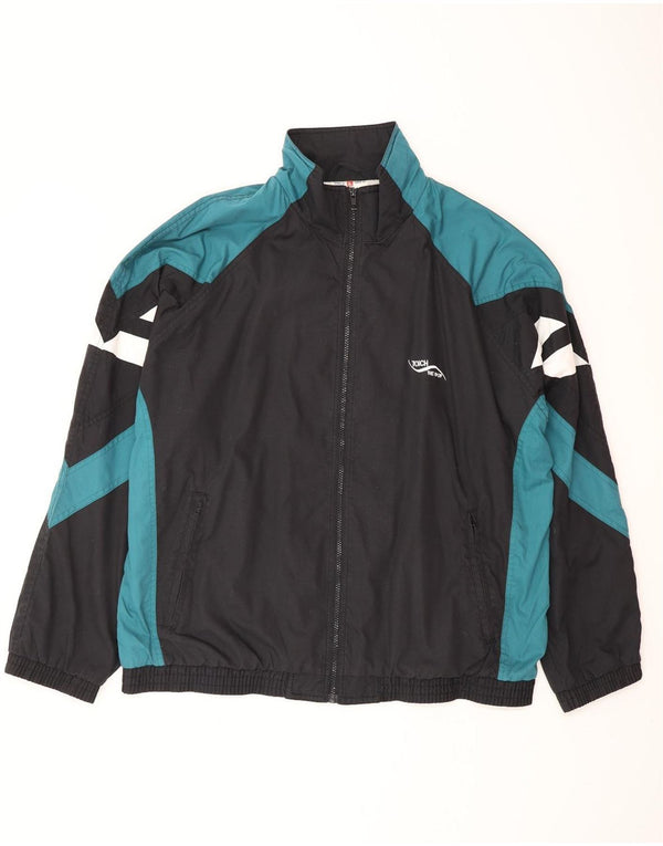 Ανδρική φόρμα CRANE Loose Fit Top Jacket XL Black Colourblock Polyester