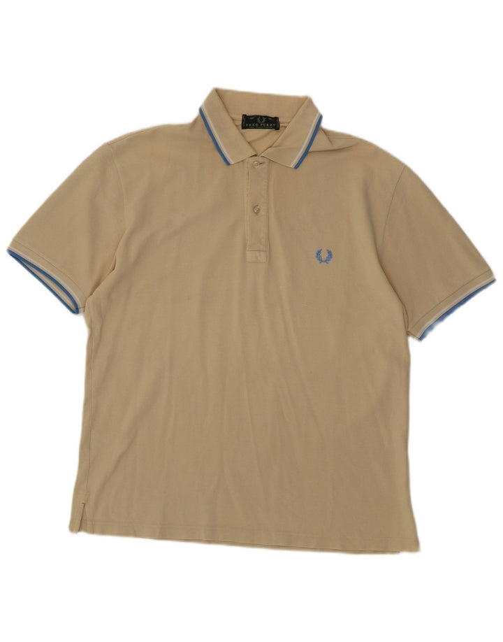 Fred Perry Ανδρικό Πόλο Μπλουζάκι Μεσαίο Μπεζ