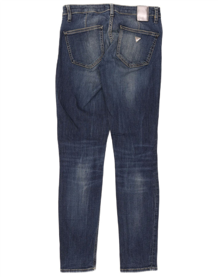 GUESS Γυναικεία Marilyn Skinny Jeans W27 L28 Blue Cotton