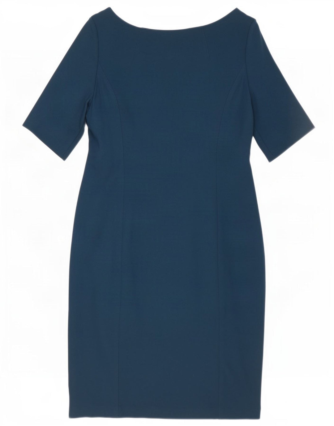 Γυναικείο φόρεμα με θήκη Monsoon UK 18 XL μπλε βισκόζη