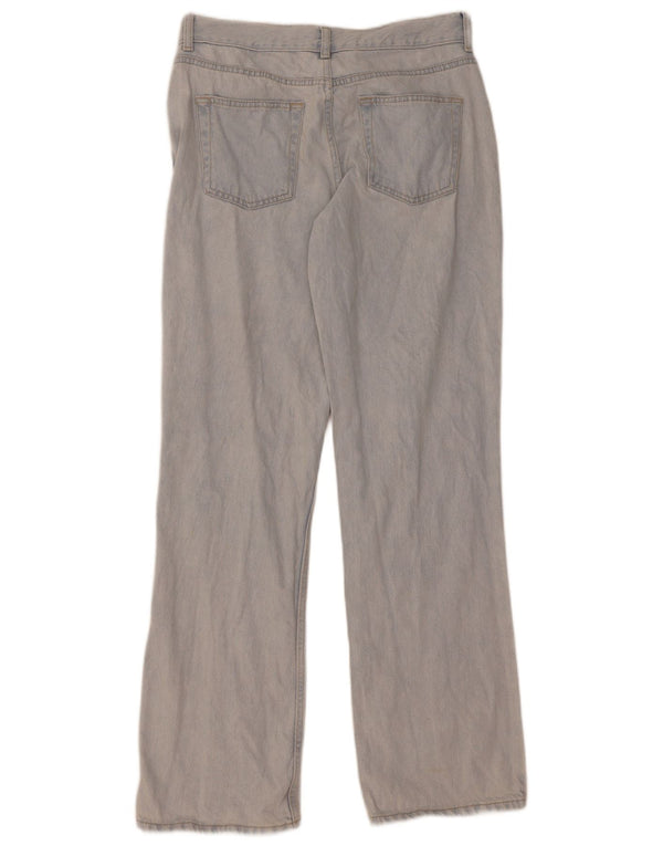 Topshop Γυναικείο Straight Jeans UK 12 Medium W30 L32 Blue Cotton