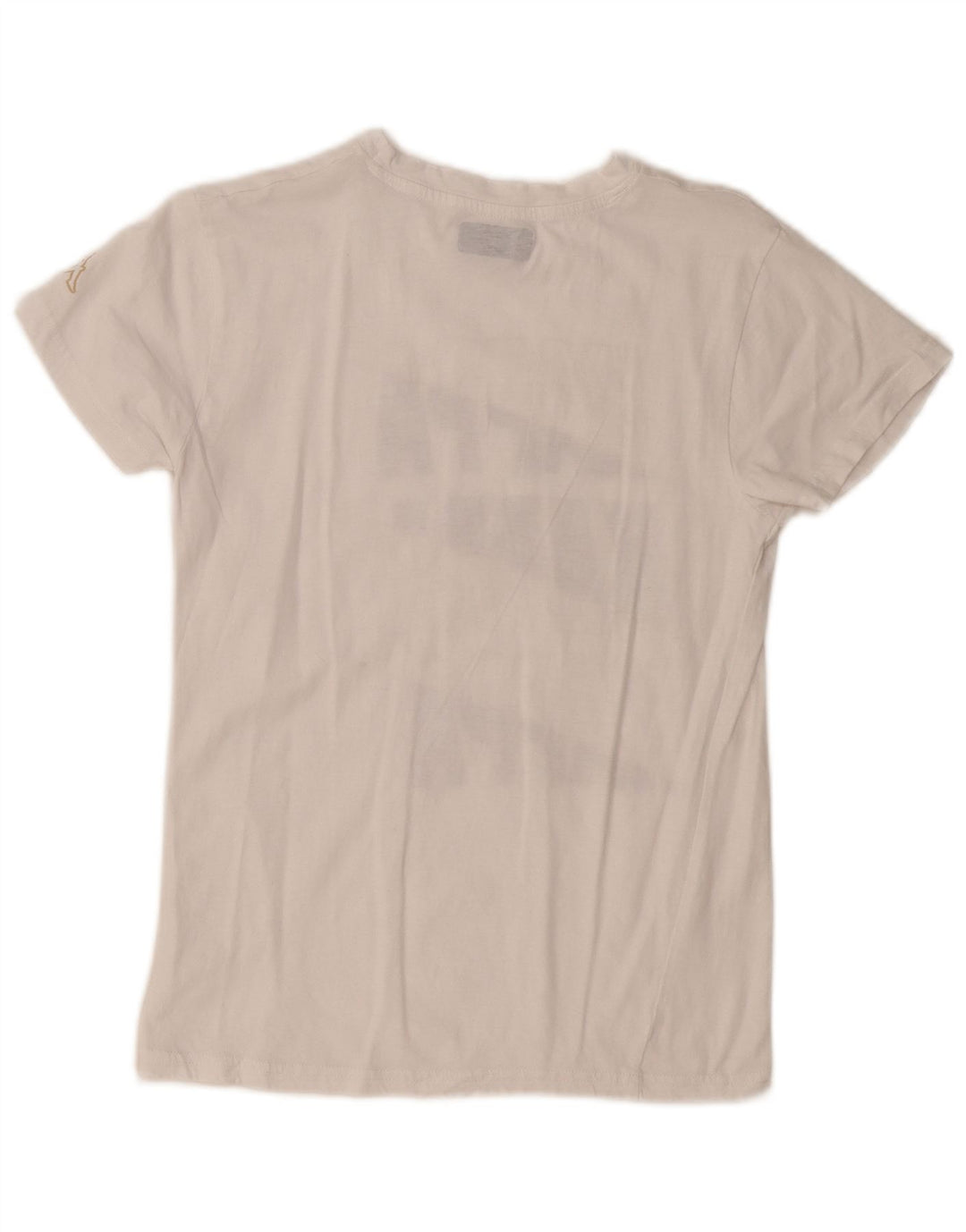 Γυναικείο γραφικό T-Shirt KAPPA Top UK 10 Small White
