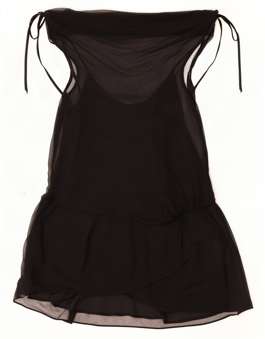 Γυναικείο φόρεμα Coast Off Shoulder UK 12 Medium Black Silk