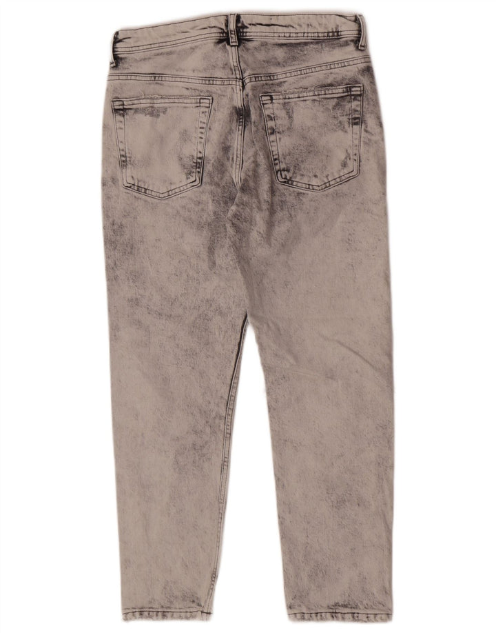 Zara Ανδρικά τζιν με κωνικό ύφος EU 40 Medium W31 L26 Γκρι βαμβακερό