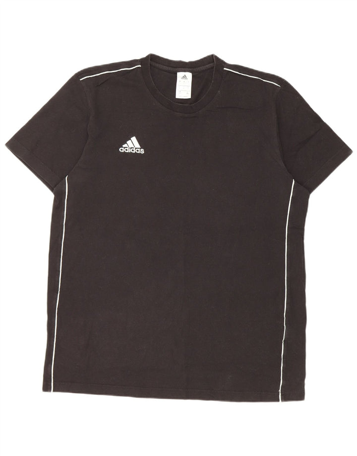 Ανδρικό T-Shirt Adidas Top μεγάλο μαύρο βαμβακερό