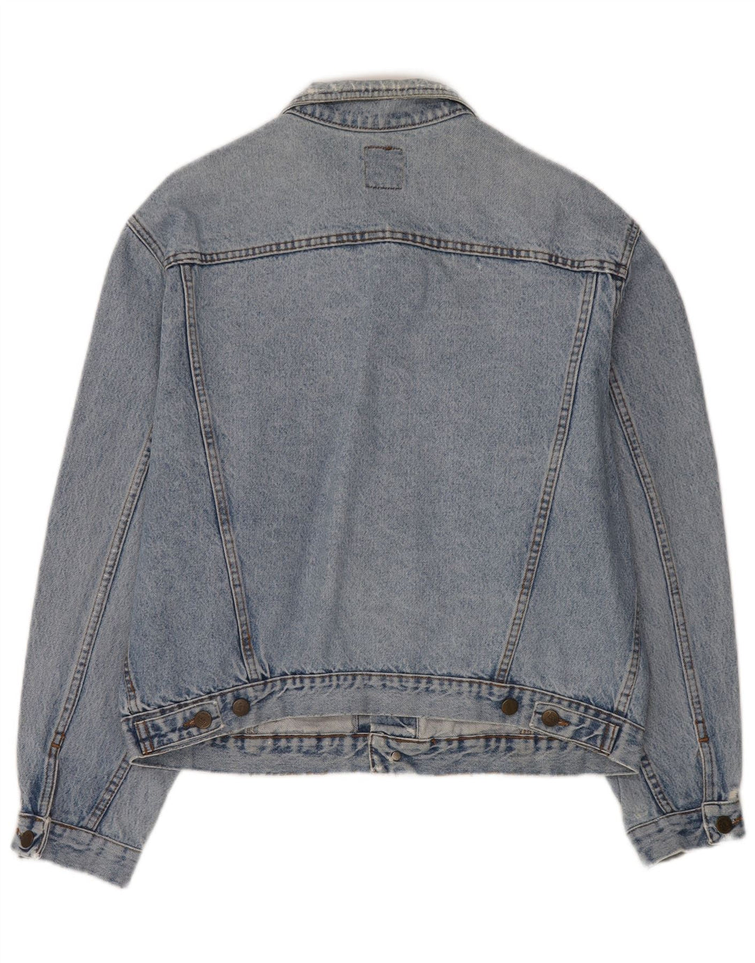 Lee Mens Riders Denim Jacket UK 40 Large Blue