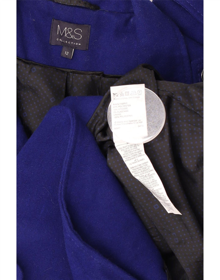 Marks & Spencer Γυναικείο Military Double Breasted UK 12 Medium Blue