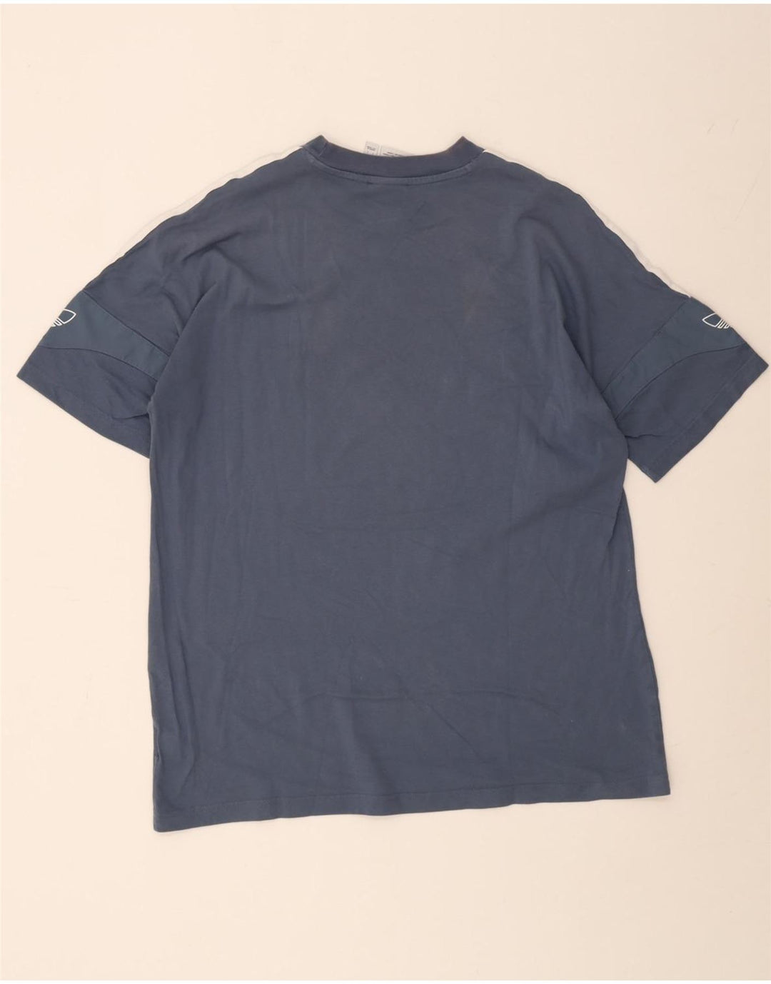 Ανδρικό T-Shirt Adidas Top μεγάλο μπλε βαμβακερό