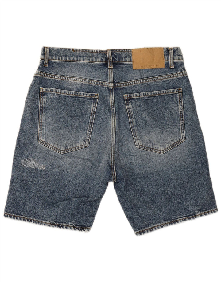 Zara Ανδρικό τζιν σορτς EU 40 Medium W31 Μπλε