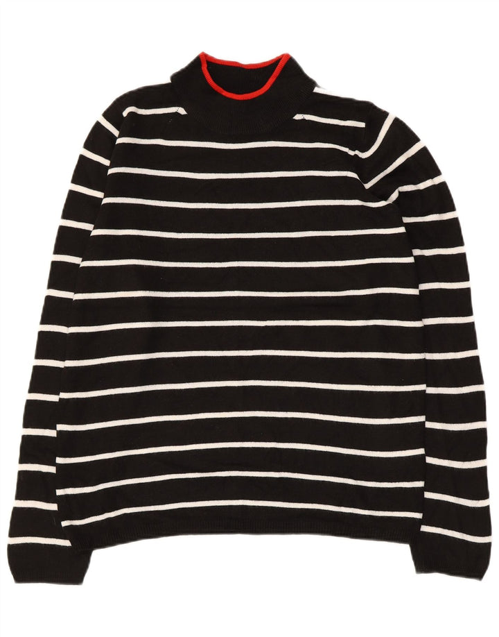 MARKS & SPENCER Γυναικείο πουλόβερ με λαιμό χελώνα UK 10 Small Black
