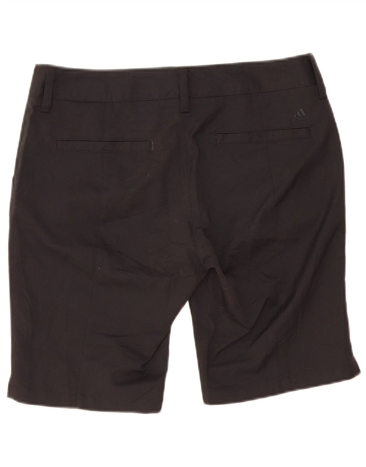 Adidas Γυναικείο σορτς Chino Climalite UK 12 Medium W32 μαύρο πολυεστέρα
