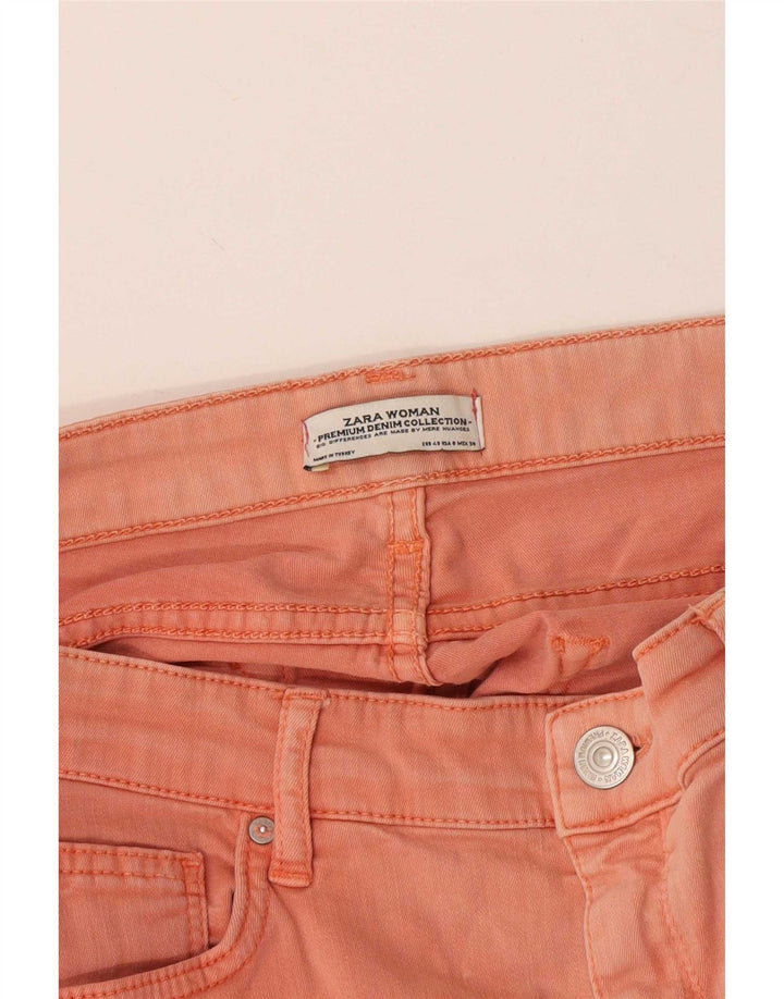 Zara Γυναικείο Skinny Jeans EU 40 Medium W30 L26 Πορτοκαλί