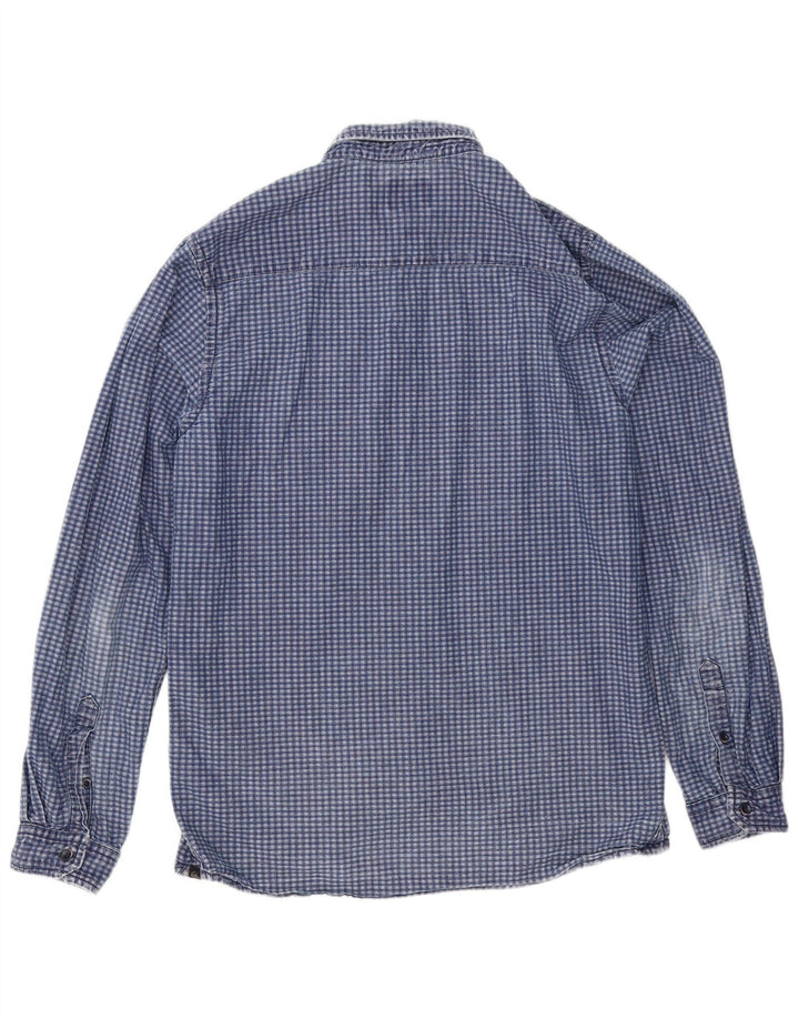 Ανδρικό πουκάμισο Quiksilver Slim Fit Βαμβακερό μεσαίο μπλε ναυτικό