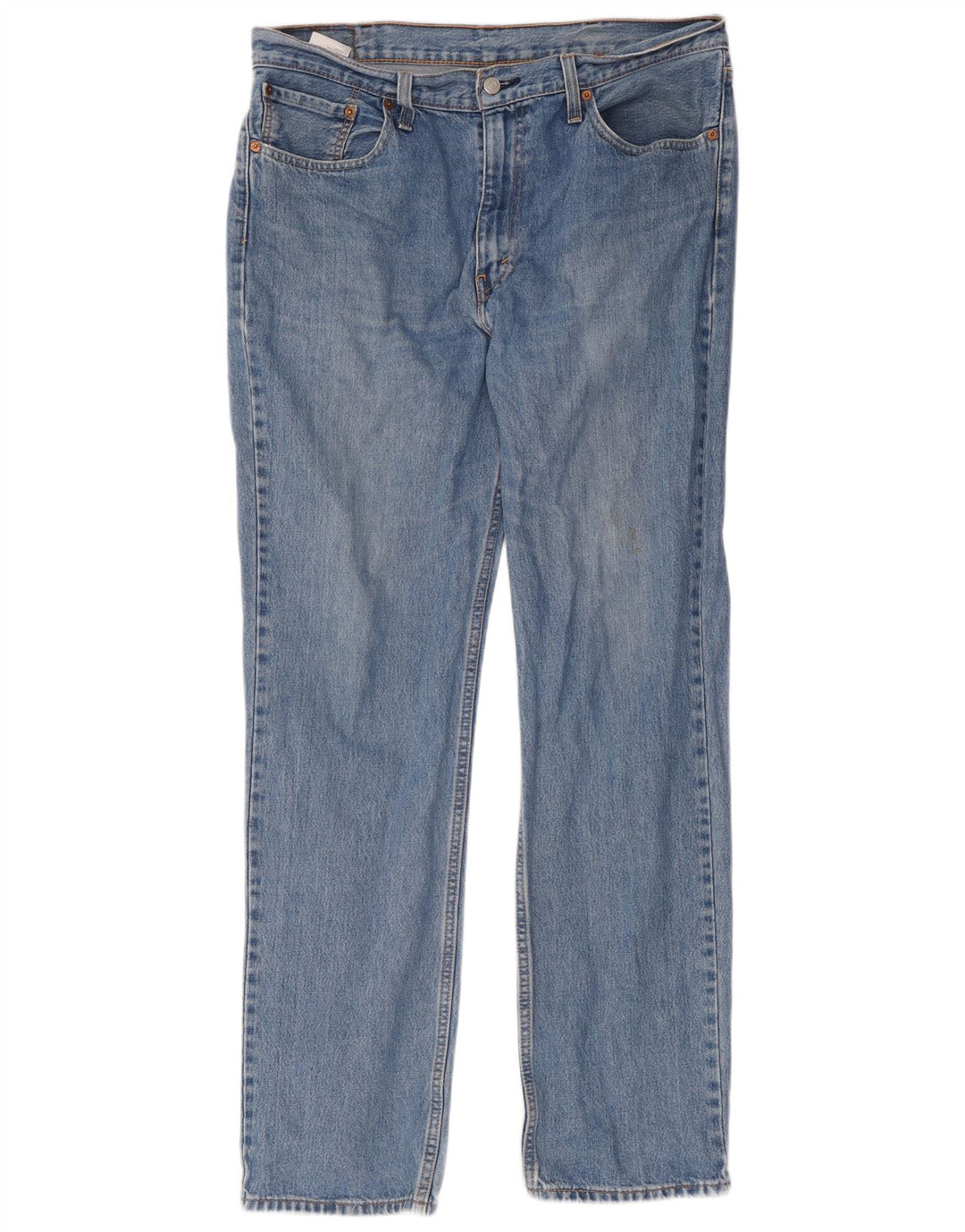 Levi's Mens 516 Straight Jeans W28 L34 Μπλε Βαμβακερό