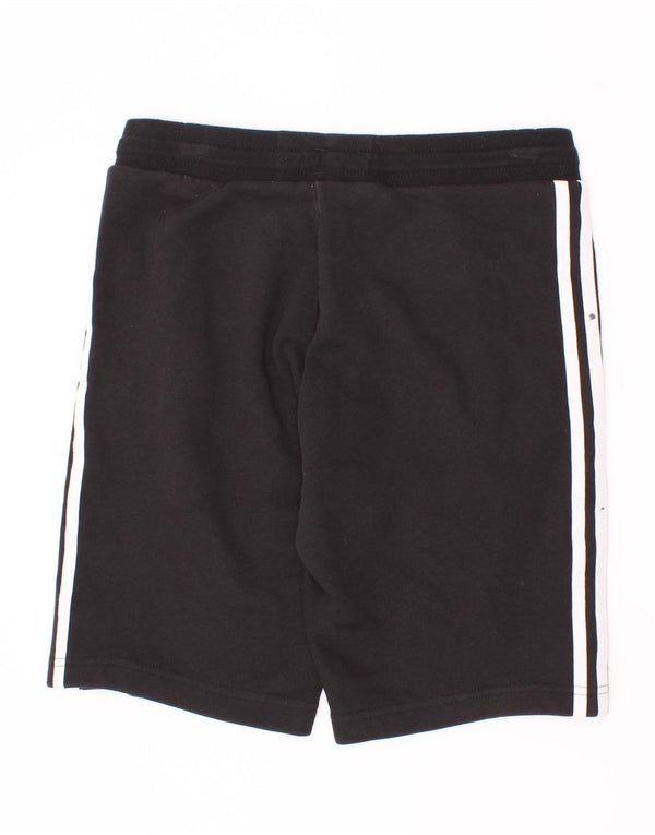 Adidas Boys αθλητικό σορτς 11-12 ετών μαύρο βαμβακερό