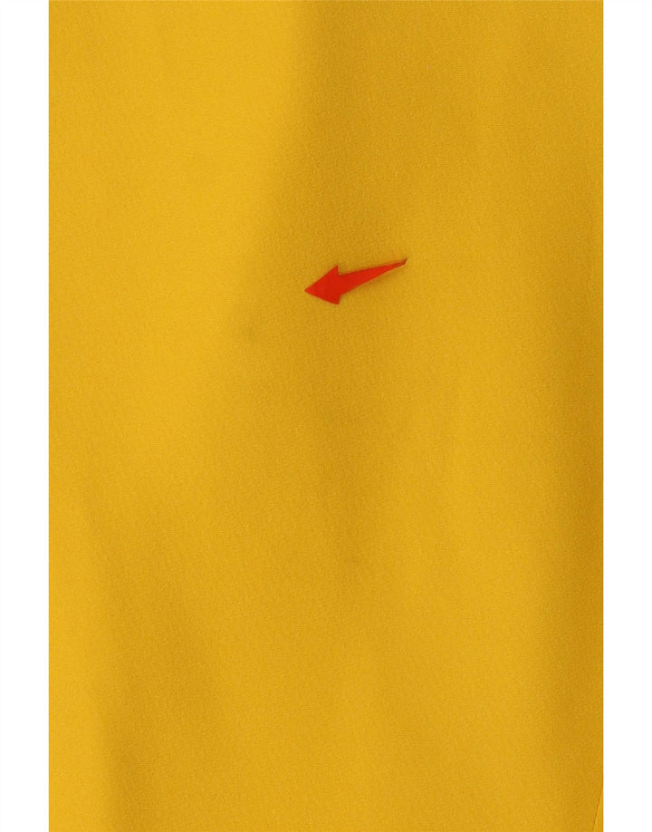 Vintage γυναικείο σακάκι με 3 κουμπιά σακάκι UK 14 Medium Yellow Colourblock