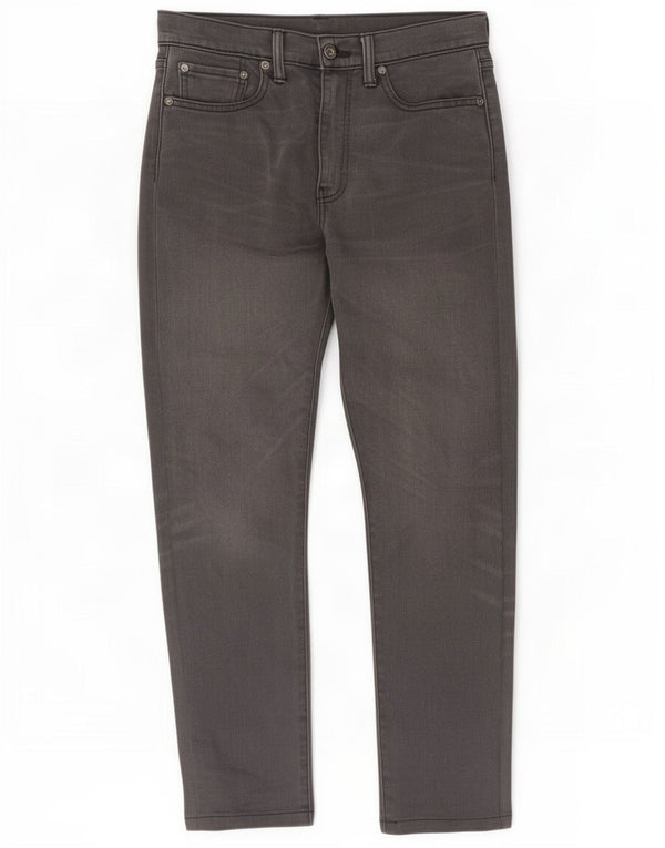 Levi's Mens 522 Slim Jeans W29 L32 Γκρι βαμβακερό