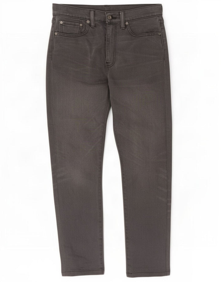 Levi's Mens 522 Slim Jeans W29 L32 Γκρι βαμβακερό